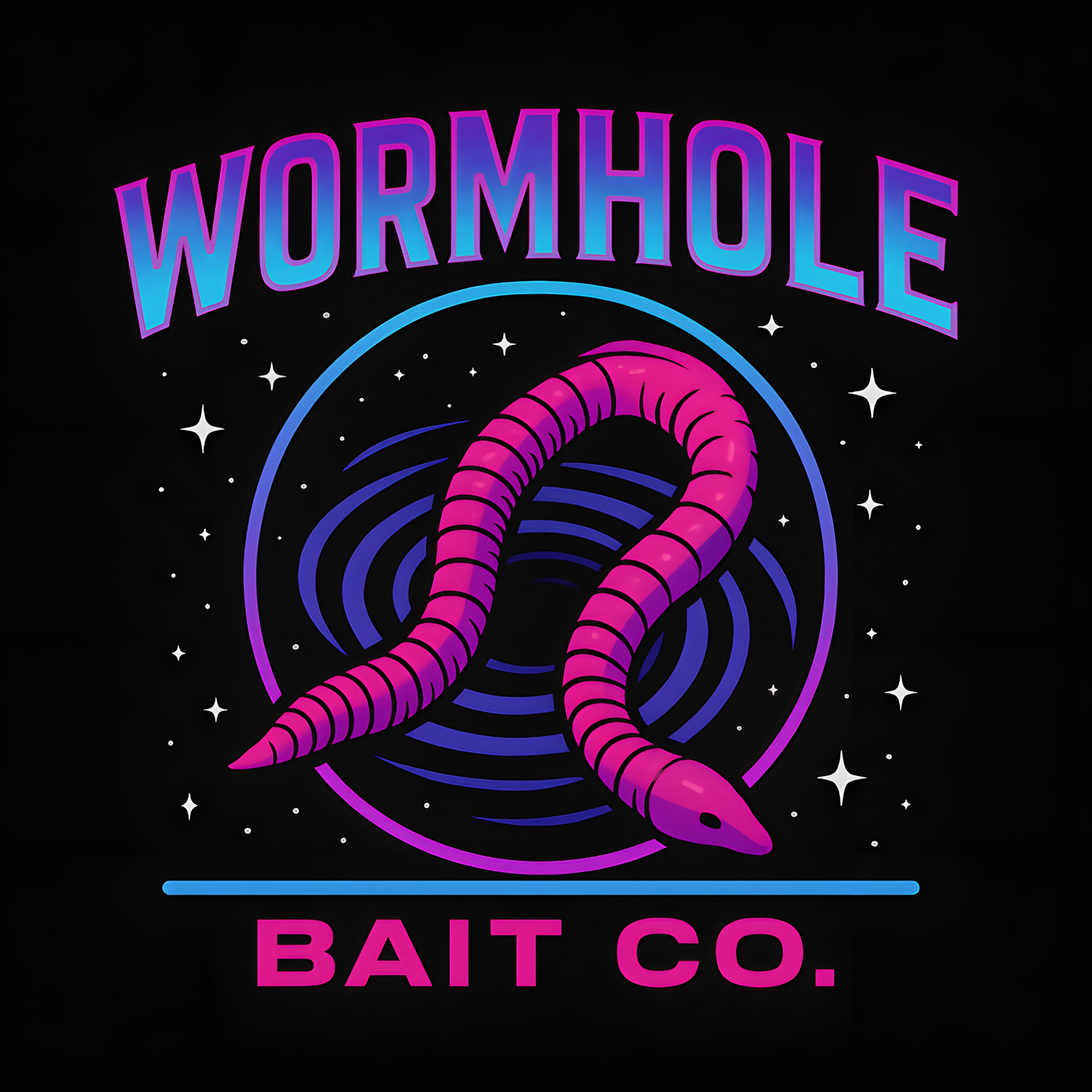 Wormhole Bait Co. Logo